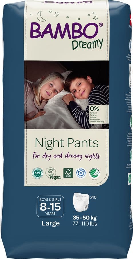 BAMBO NATURE Dreamy Night Pants Unisex 35-50kg)