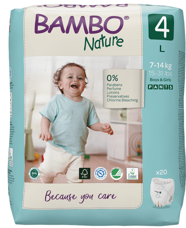 BAMBO NATURE Pants Talla 4 (7-14 kg)